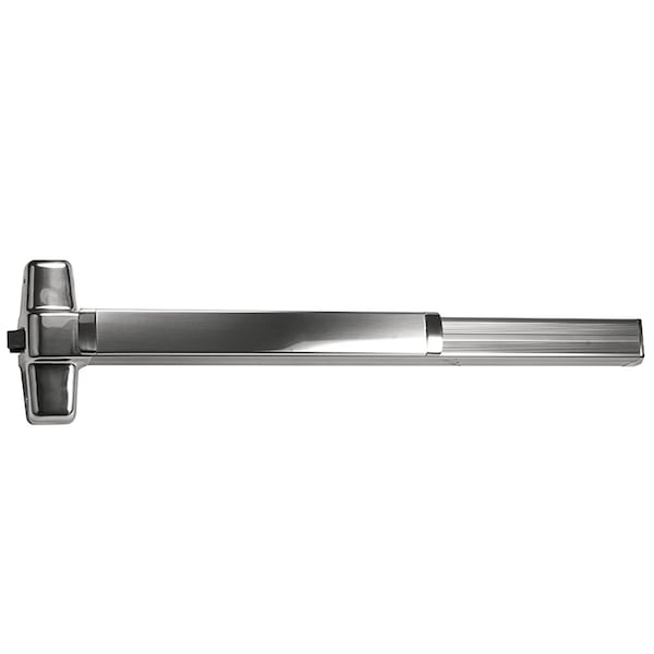 Grade 1 Rim Exit Bar, Wide Stile Pushpad, 36-in Device, Exit Only, Less Trim, Electric Latch Retract